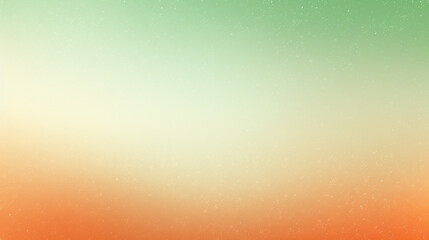 Orange and green retro grainy background. PowerPoint and webpage landing background.