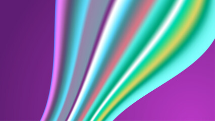 Colourful colourful vector abstract background with wave style. Dynamic colour gradation design for poster, banner, flyer, magazine, cover, brochure, festival