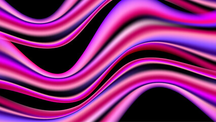 Colorful colourful abstract wave background. Dynamic colour gradation design for poster, banner, flyer, magazine, cover, brochure, festival