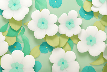 Background with Flowers