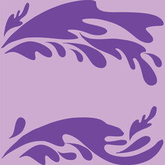 Colorful abstract  water spash hand drawn illustration background texture and pattern