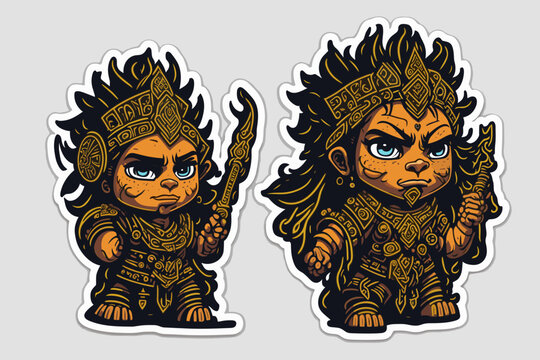 2d vector illustration emoji emote for social media icon for animals child fruit cute character  
