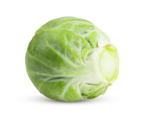 Fototapeta premium Brussel Sprouts isolated on transparent png
