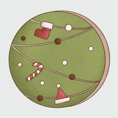 Christmas Decorated Cookies