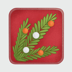 Christmas Decorated Cookies, Christmas tree
