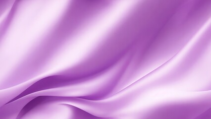 Light purple silk satin. Shiny smooth fabric. Wavy folds. Elegant lilac background with space for design. Romance, wedding, mother's day, valentine. generative AI.






