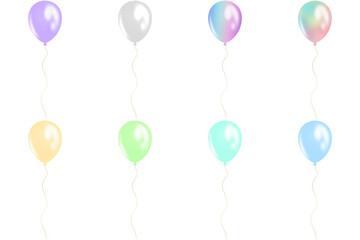 Pastel Rainbow Balloons: An Elegant Way to Celebrate
