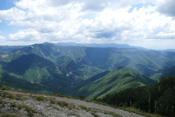 Obraz premium paisaje montañas sierra cordillera impresionante