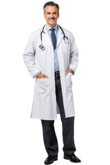 photo of smiling Doctors isolated on transparent background
