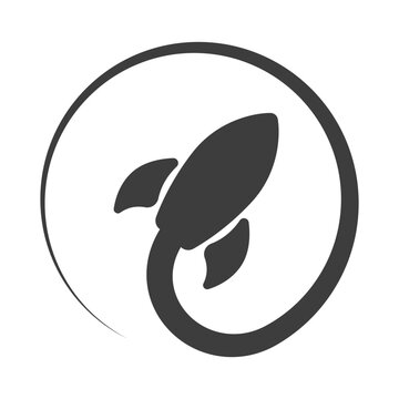 recommend clip art: Rocket black vector icon. Space rocket logo. Rocket launch symbol. Taking off space shuttle. Rocket takeoff simple flat icon. Vector illustration.