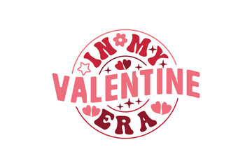 Retro valentines day t-shirt design. Retro Teacher Valentine T-shirt - obrazy, fototapety, plakaty