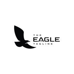 Luxury Eagle Logo Design Template: Vector Illustration.
