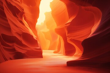 Antelope canyon arizona usa. Amazing sandstone