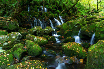 元滝伏流水 秋田県にかほ市観光名所