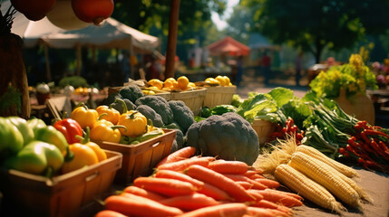 Shop food stall green organic natural market groceries fresh fruit store vegetables healthy