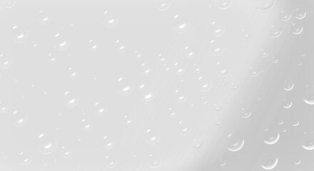 Bubbles and gray background. Abstract background 