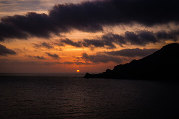 Sonnenuntergang in Santorini