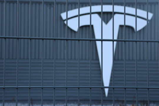 Stockholm, Sweden, November 20, 2023, Tesla Stockholm Delivery Center in Huddinge. GoranOfSweden