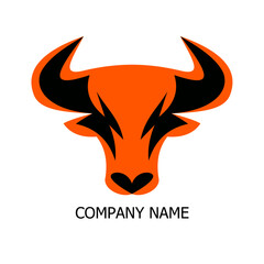bull head logo