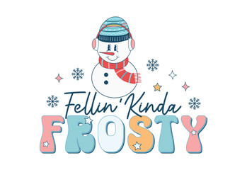 Winter Snowman Quote, Winter Saying, Tis The Season