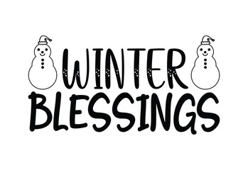 Winter Snowman Quote, Winter Saying, Tis The Season