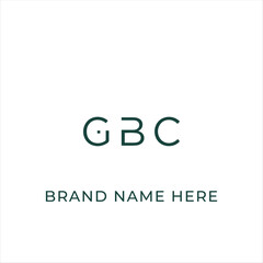 GBC logo. G B C design. White GBC letter. GBC, G B C letter logo design. Initial letter GBC linked circle uppercase monogram logo. G B C letter logo vector design. 