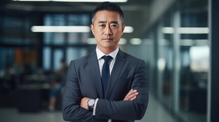 Portrait of a mature businessman