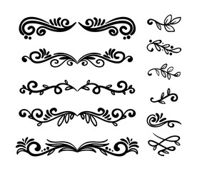 elegant ornamental borders frames