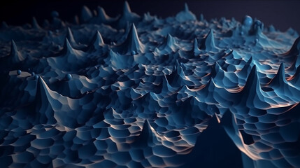 Obraz premium Map of the galaxy in dark color. AI Generated