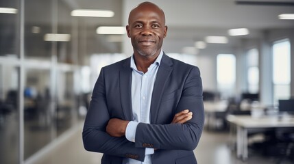 Fototapeta premium Portrait of a mature businessman