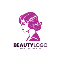 Vector Women beauty care salon logo design