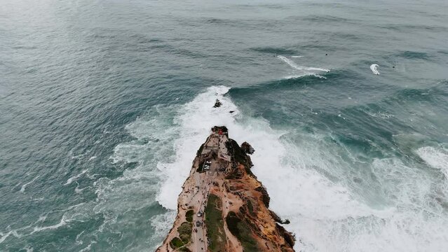 nazare cliffs