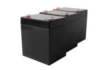gel batteries to power a variety of devices, maintenance-free UPS batteries, cut out
