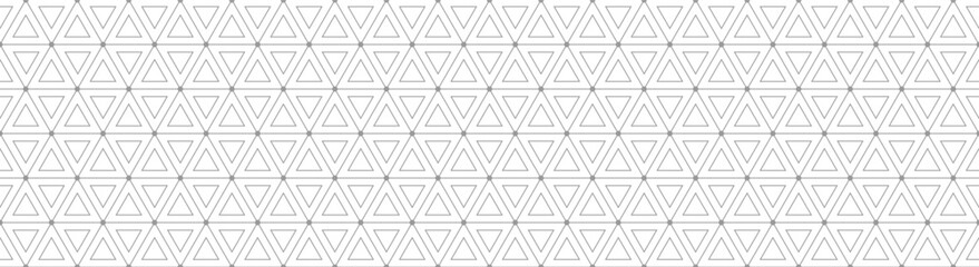 Abstract seamless geometric pattern with a triangular shape pattern. Template for background, cover, banner and creative design