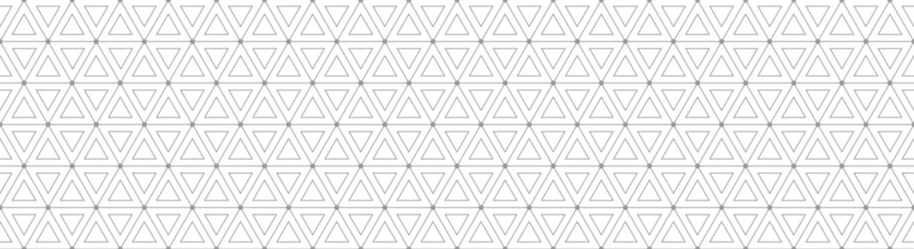 Abstract seamless geometric pattern with a triangular shape pattern. Template for background, cover, banner and creative design