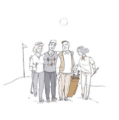 Golf-Club, Golf Illustration