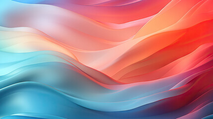 Pastel Holographic Gradient with Soft Noise: Abstract Nostalgic Banner