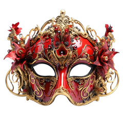Opera Mask Isolated on Transparent Background