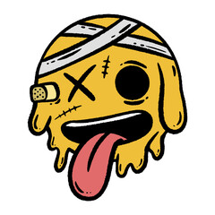 svg color melt face pcsk studio stock element