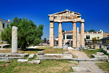 Athens Greece. The Roman Agora