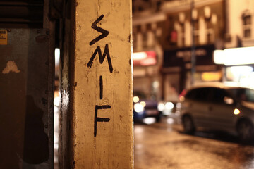 graffiti London in 2000