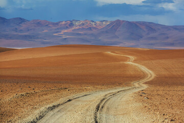 Road in Bolivia