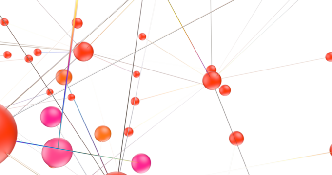 technology with polygonal shapes on dark blue background.
