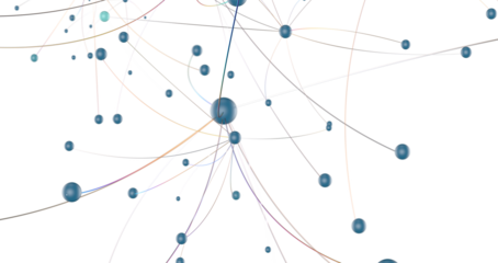 Abstract futuristic - technology with polygonal shapes on dark blue background.