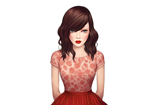 recommend clip art: glamour flower female fashion dress doll design cute construction clothes clip character cartoon body blue hair black beauty beautiful attractive art animation girl collection fashionable images