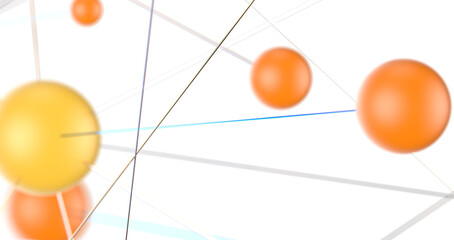 Global network background. Connecting triangles. Globe of the earth. abstract planet in space. 3d rendering