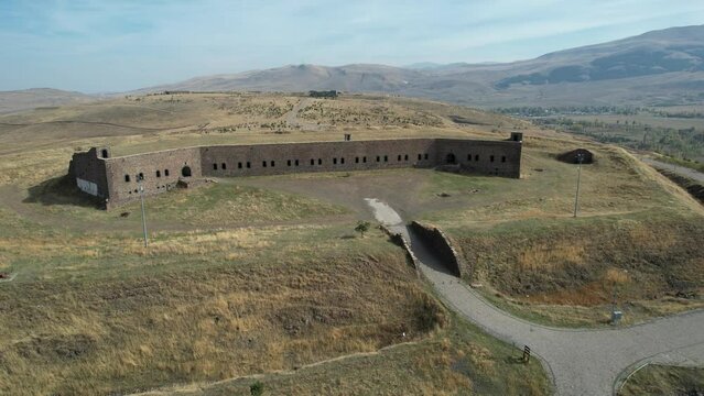 aerial historical redoubt