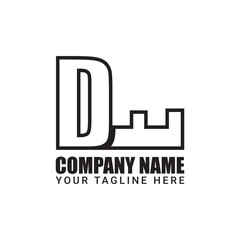 DF logo design, DF logo, DF simple logo design