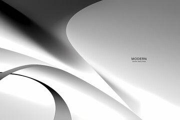 Modern colorful abstract silver black background with wave lines. vector illustration design. for presentation background, brochure, card, flyer, brochure, banner, poster.