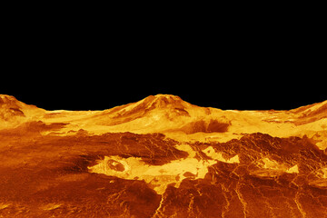 Planet Venus. Elements of this image furnished by NASA © Artsiom P